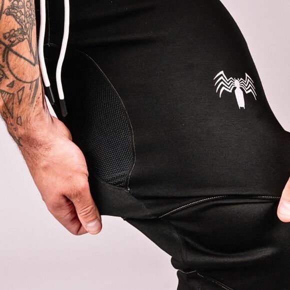 MARVEL VENOM Performance Joggers black size XL nwt - Picture 3 of 8